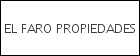 EL FARO PROPIEDADES logo