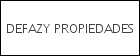 DEFAZY PROPIEDADES logo