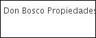 Don Bosco Propiedades logo