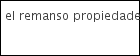 el remanso propiedades logo