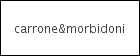 Carrone & Morbidoni logo