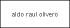 Aldo Raul Olivero logo