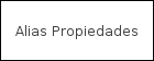 Alias Propiedades logo