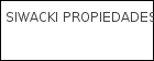 SIWACKI PROPIEDADES logo