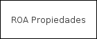 ROA Propiedades logo