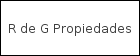 R de G Propiedades logo