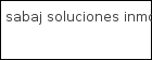 sabaj soluciones inmobiliarias