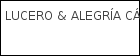 LUCERO & ALEGRÍA CÁCERES Bienes Raíces logo