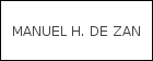 MANUEL H. DE ZAN