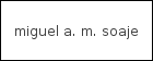 Miguel A. M. Soaje logo