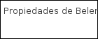 Propiedades de Belen  logo