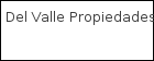 Del Valle Propiedades logo