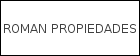 Roman Propiedades logo