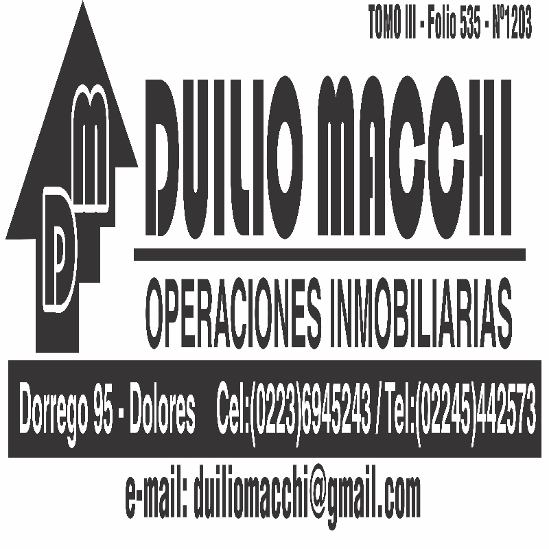 DUILIO MACCHI OPERACIONES INMOBILIARIAS logo