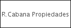 R.Cabana Propiedades logo
