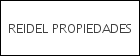 REIDEL PROPIEDADES logo