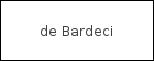 de Bardeci logo