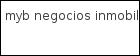 myb negocios inmobiliarios logo