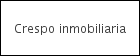Crespo inmobiliaria logo