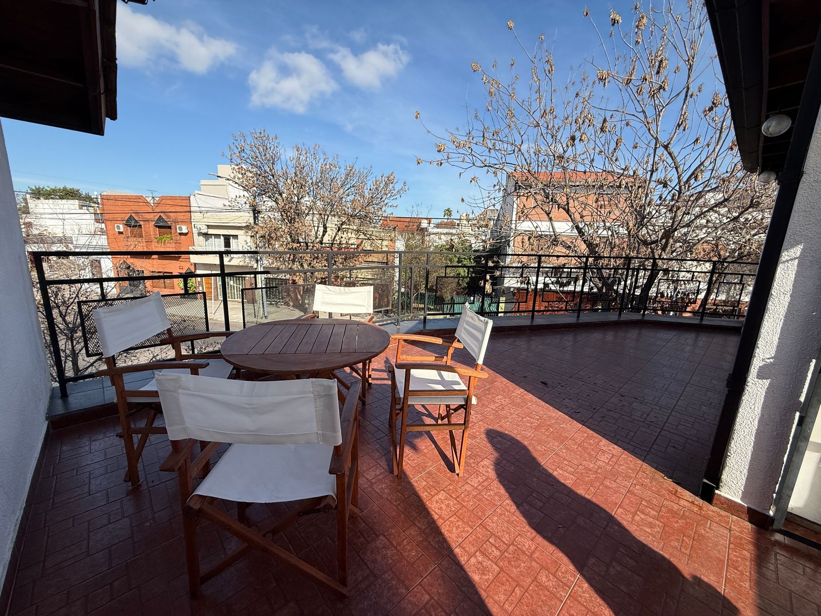 Ph duplex 3 amb Villa Luro patio y terraza con quincho