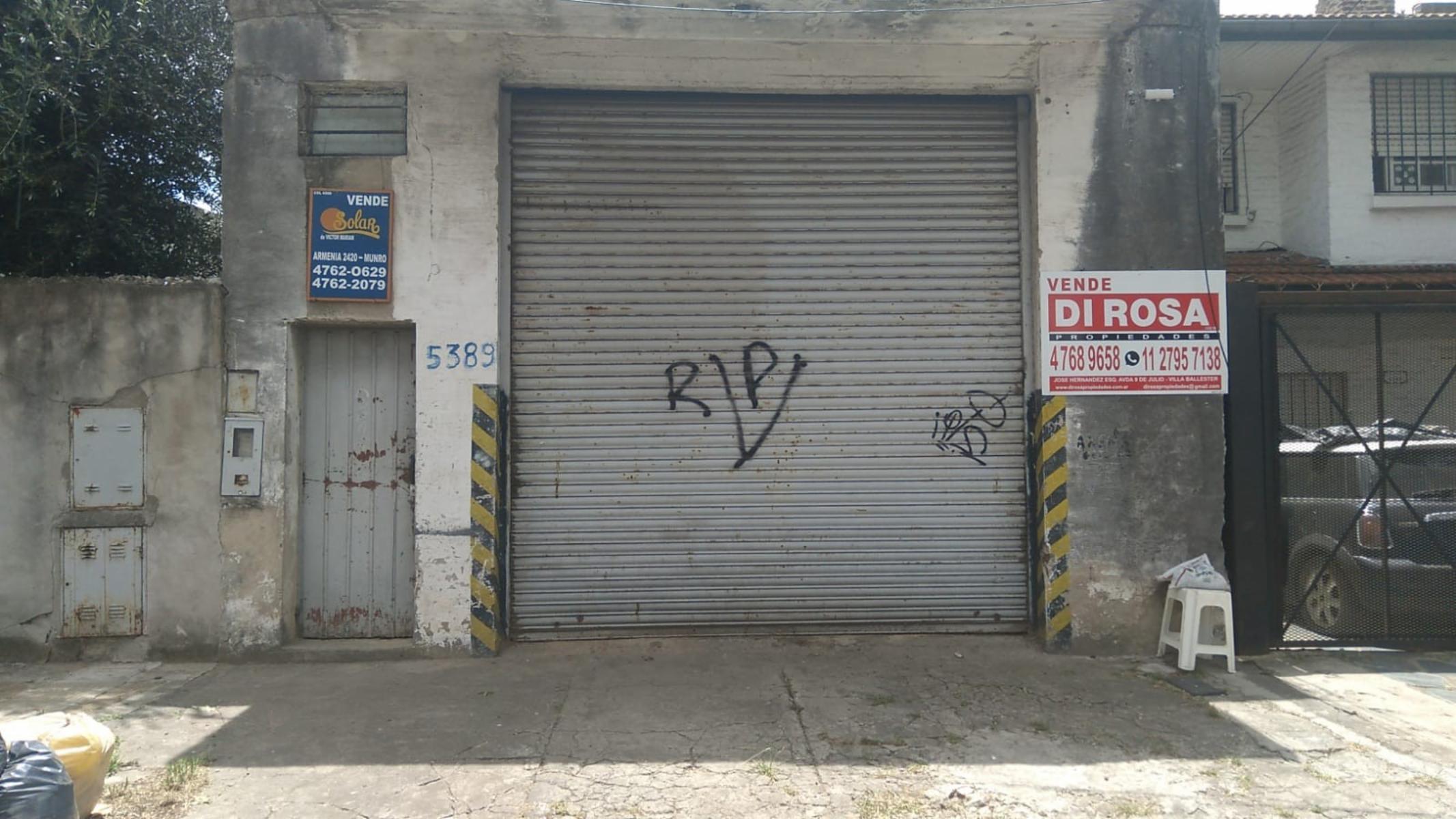 Galpón en Zona industrial, Proximo Avenidas-Munro