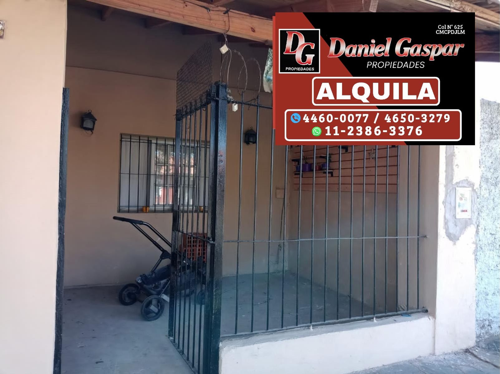 ALQUILER - CASA 4 AMBIENTES - PATIO - PARRILLA