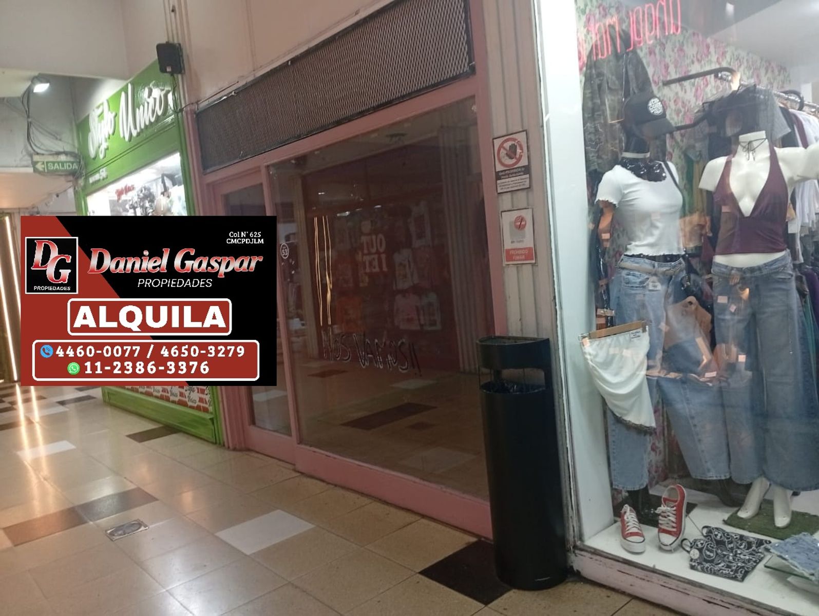 ALQUILER - LOCAL EN GALERÍA - MORÓN CENTRO