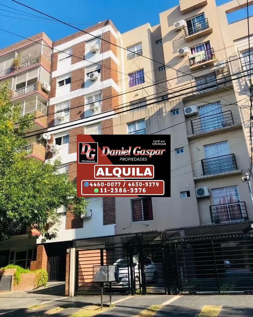 ALQUILER - ACOGEDOR DEPARTAMENTO 2 AMBIENTES C/COCHERA - MORÓN CENTRO