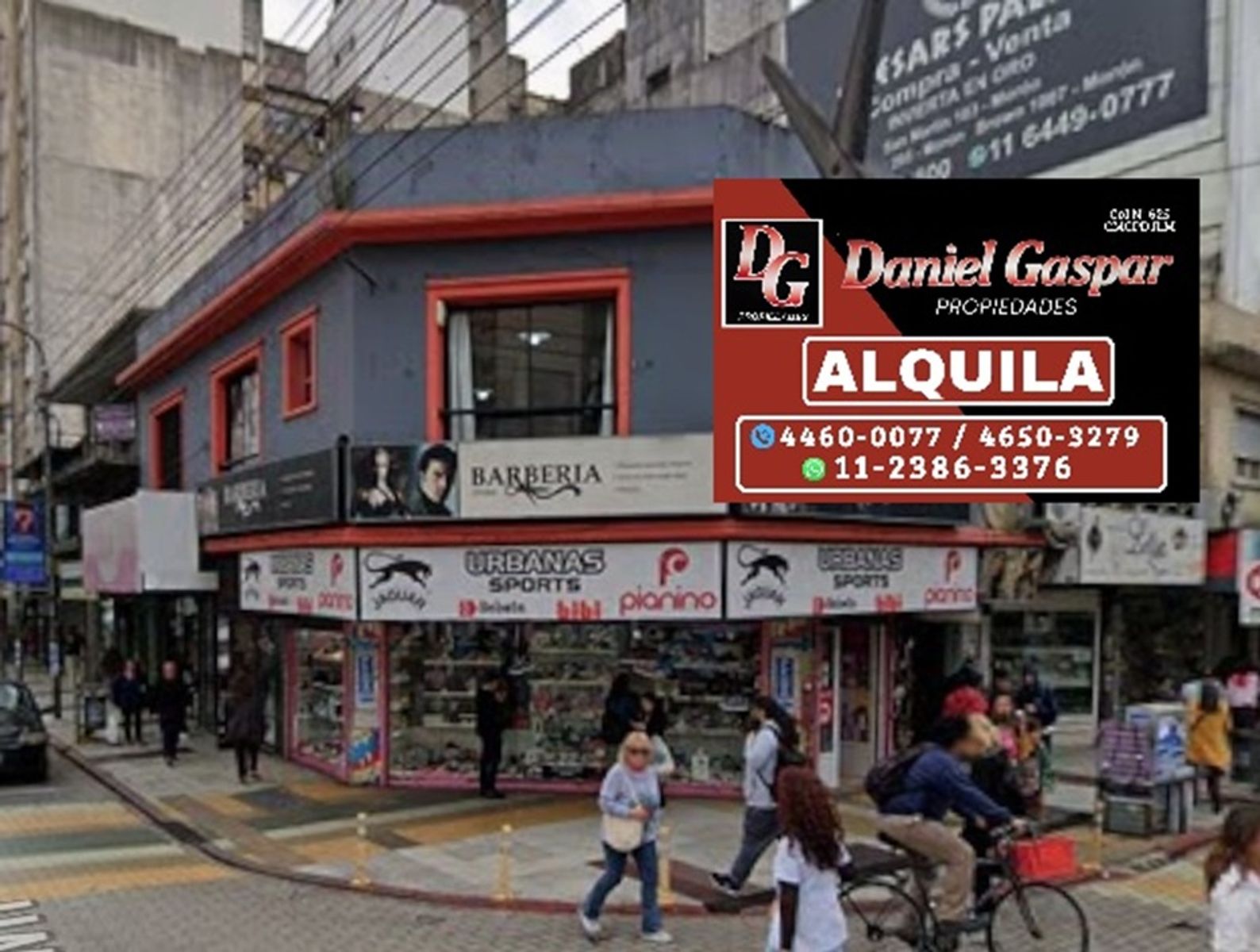ALQUILER - EXCELENTE LOCAL COMERCIAL EN ESQUINA - MORÓN CENTRO