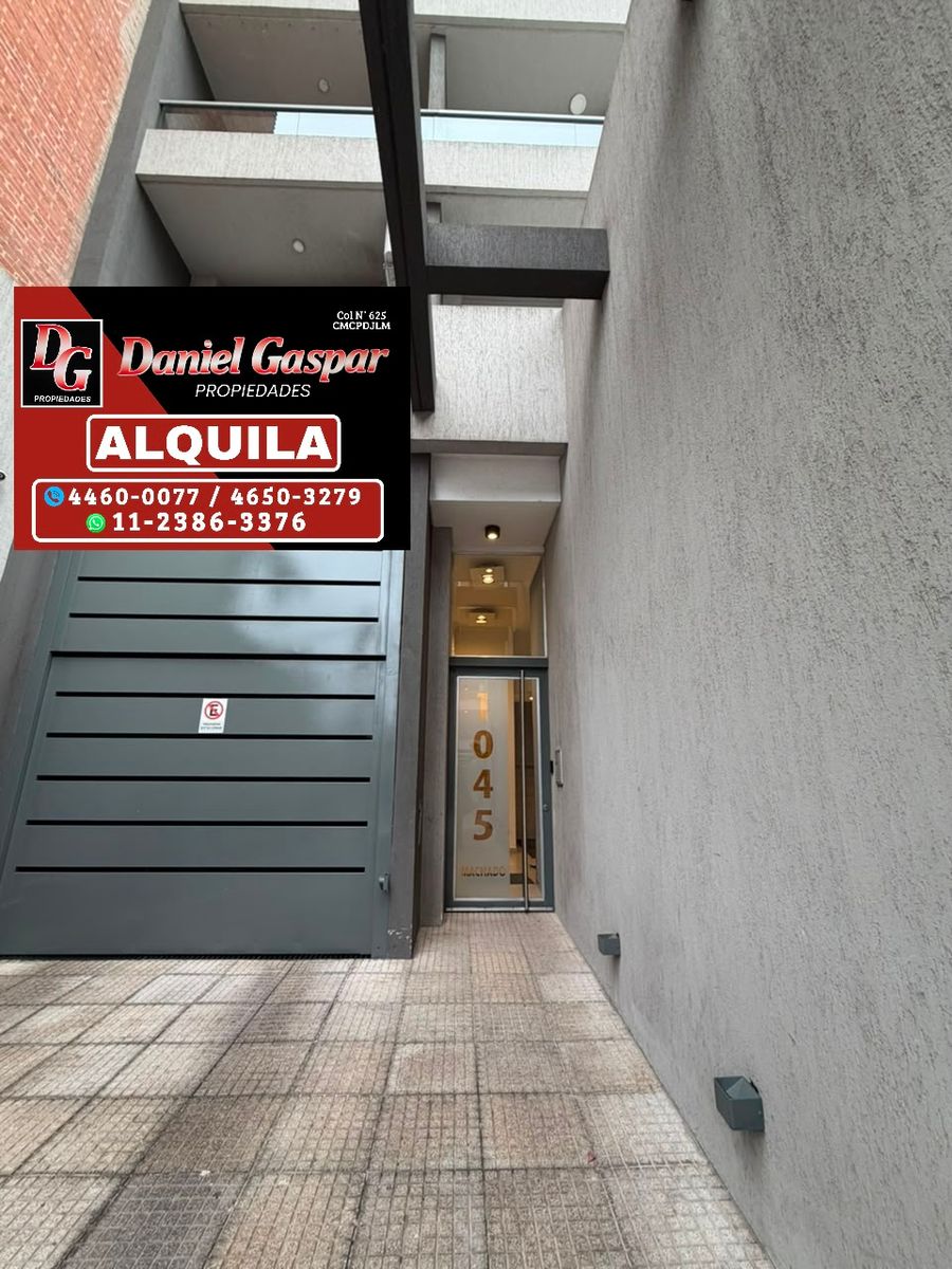 ALQUILER - EXCELENTE DEPARTAMENTO MONOAMBIENTE EN ESTADO IMPECABLE - 5TO PISO