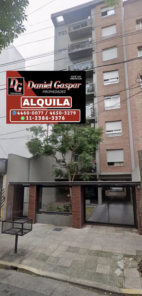 ALQUILER - DEPARTAMENTO 2 AMBIENTES EN IMPECABLE ESTADO - MUY LUMINOSO