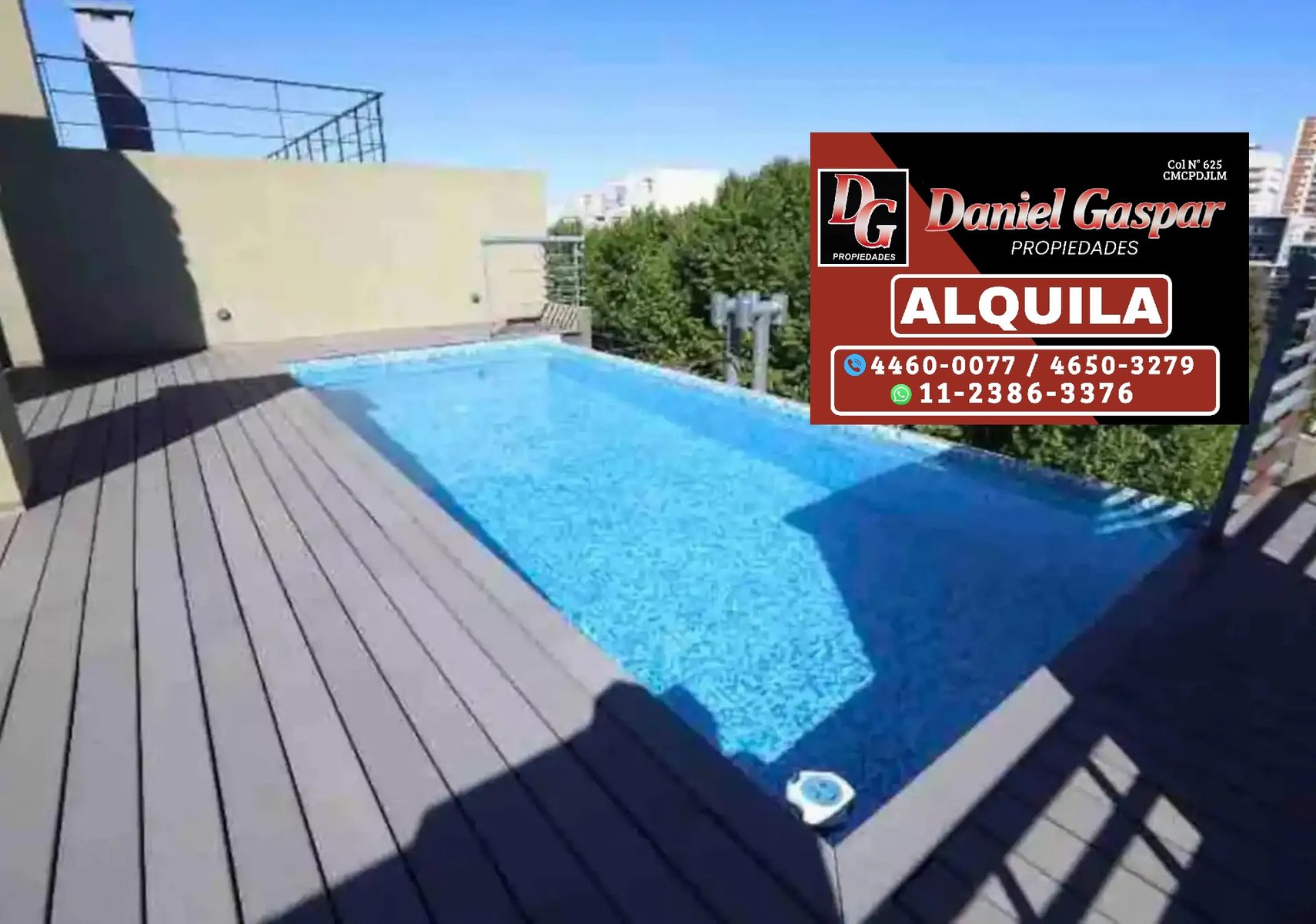 ALQUILER - DEPARTAMENTO DE CATEGORÍA EN BELGRANO CENTRO - 3 AMBIENTES C/PISCINA