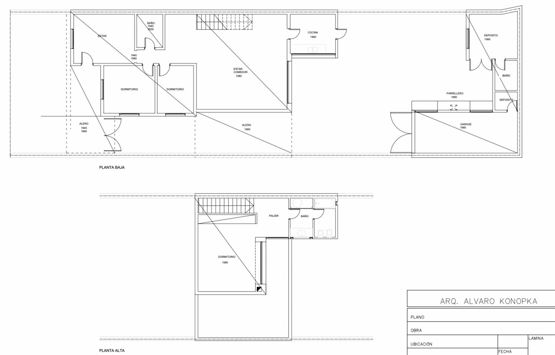 Planos do imóvel