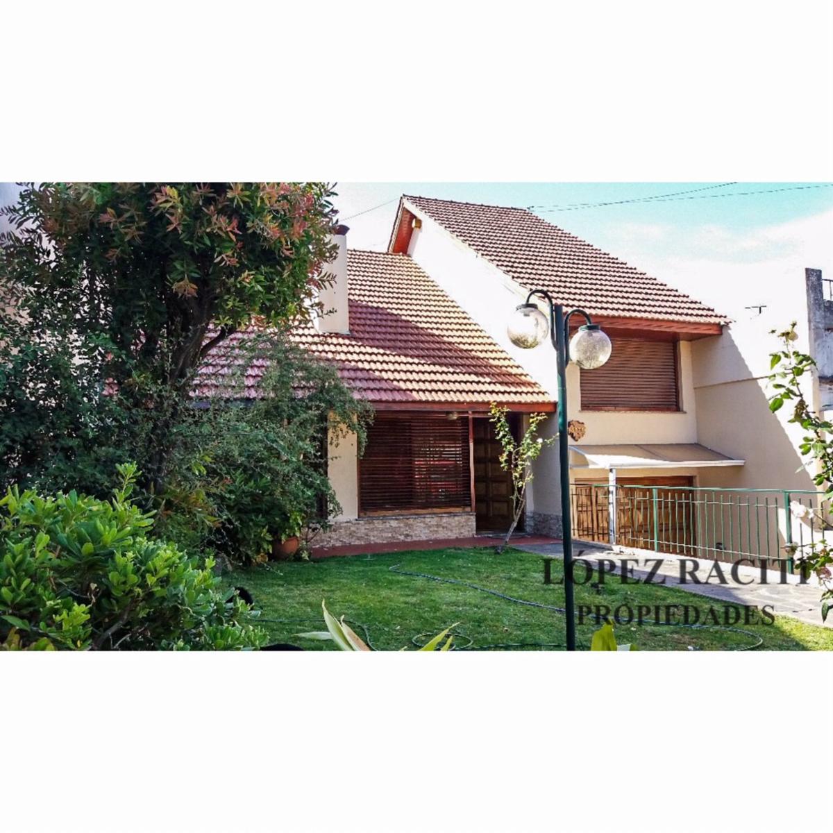 CHALET 5 AMBIENTES Y DEPENDENCIAS  SOLBRE LOTE DE 10 X 40 EN DOS PLANTAS ZONA TEMPERLEY