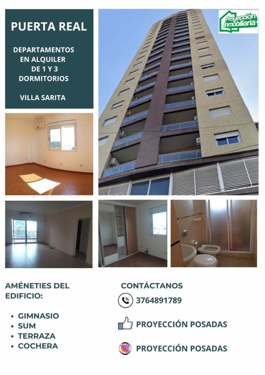 SE ALQUILA DEPARTAMENTOS EN POSADAS MISIONES