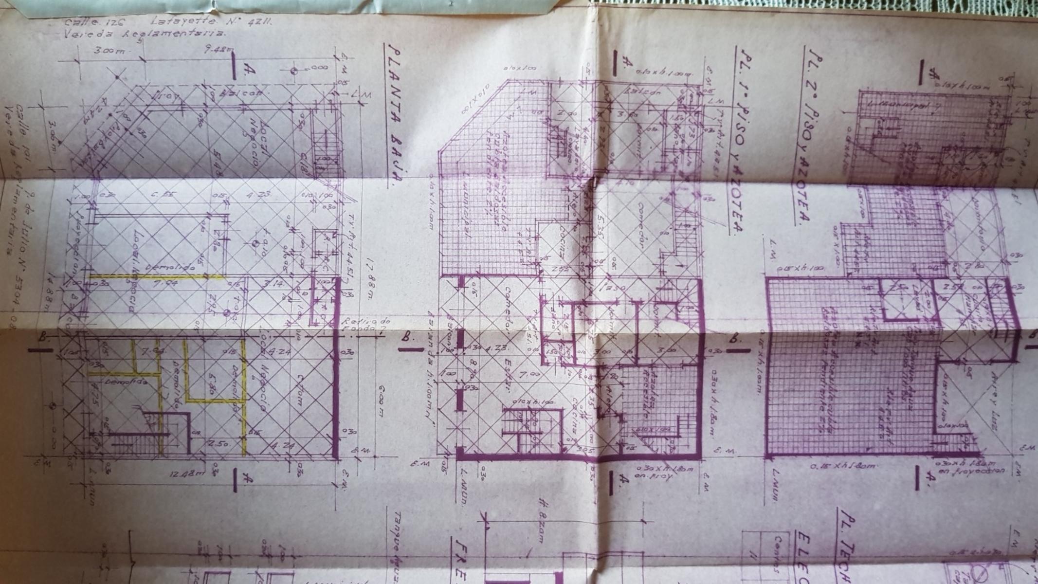 Planos de la propiedad