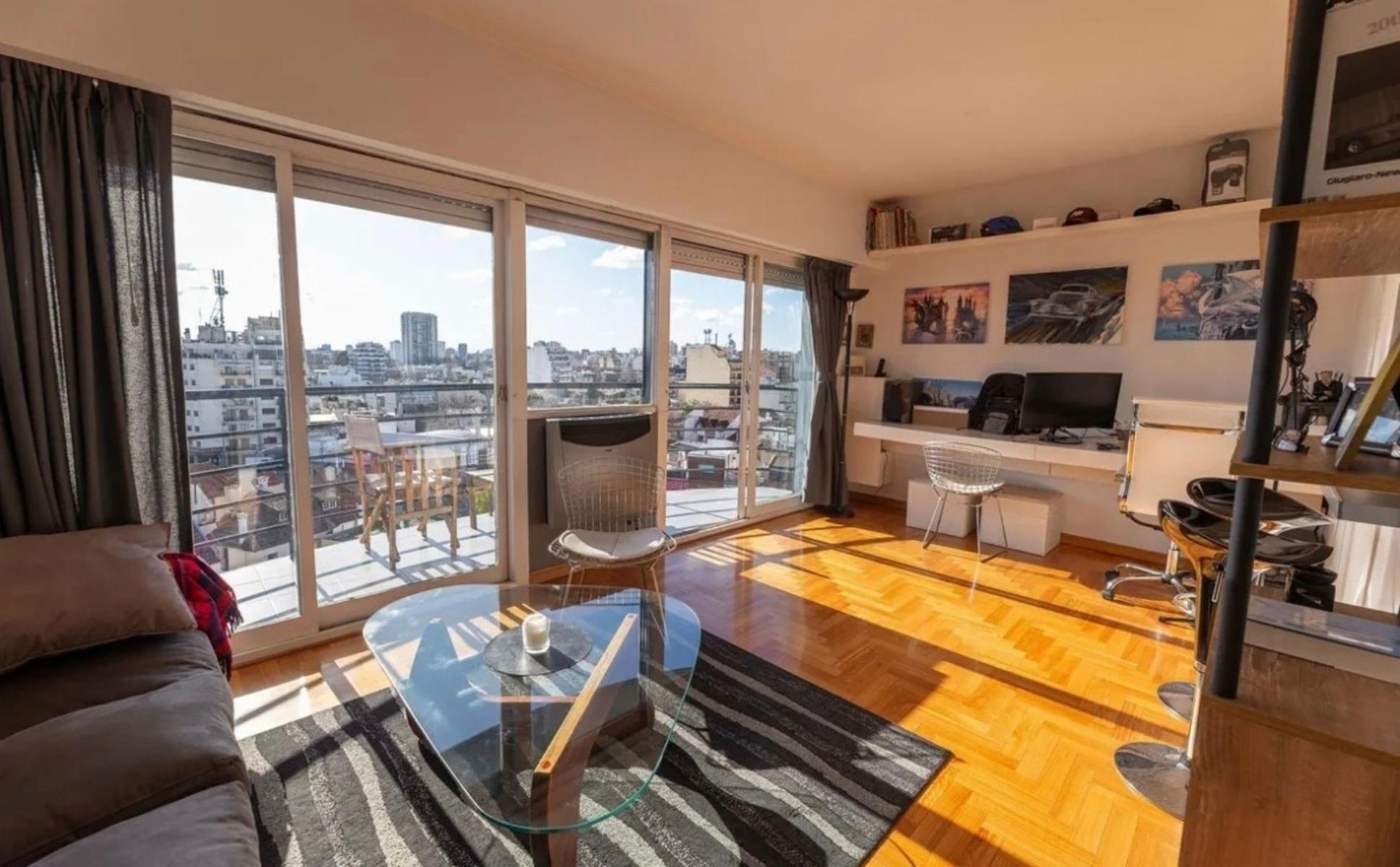 Departamento dos ambientes con cochera en Coghlan