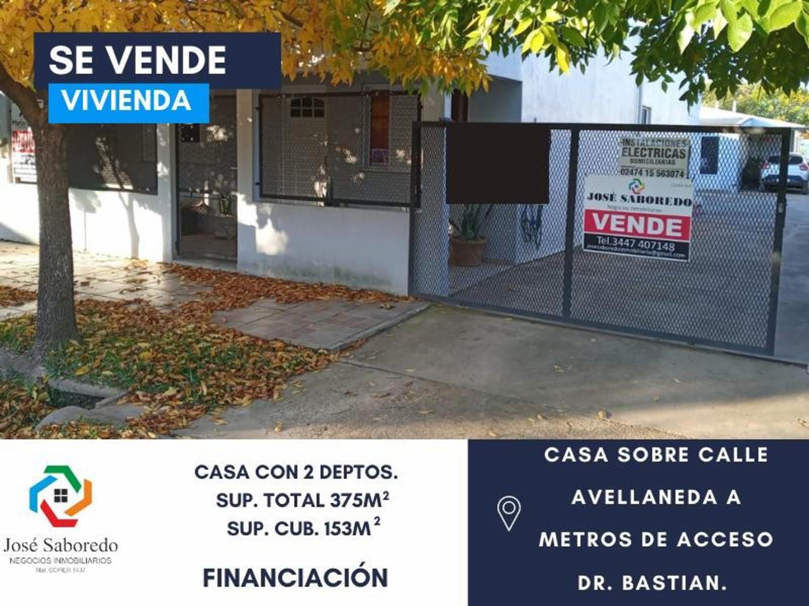 CASA CON DOS DEPARTAMENTOS - FINANCIACIÓN