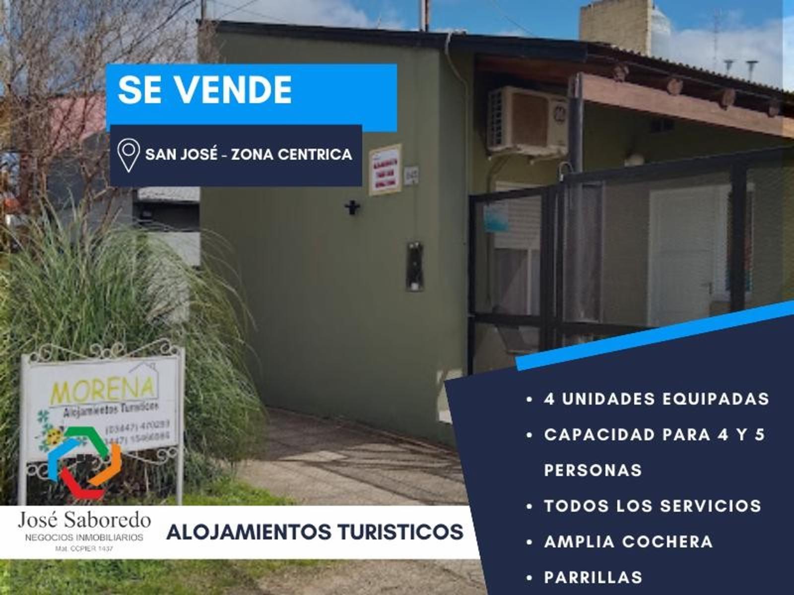 EXCELENTE COMPLEJO TURISTICO. CUATRO BUNGALOWS EQUIPADOS DE PRIMER NIVEL.