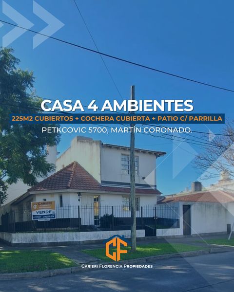 CASA/CHALET DE 4 AMBIENTES, EN VENTA, EN VILLA BOSCH