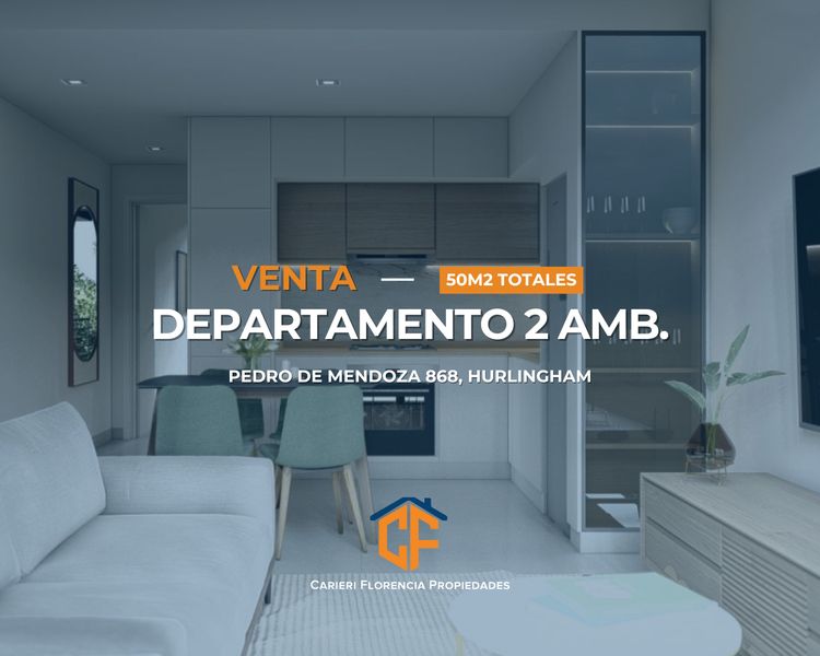 DEPARTAMENTO 2 AMBIENTES A ESTRENAR EN HURLINGHAM