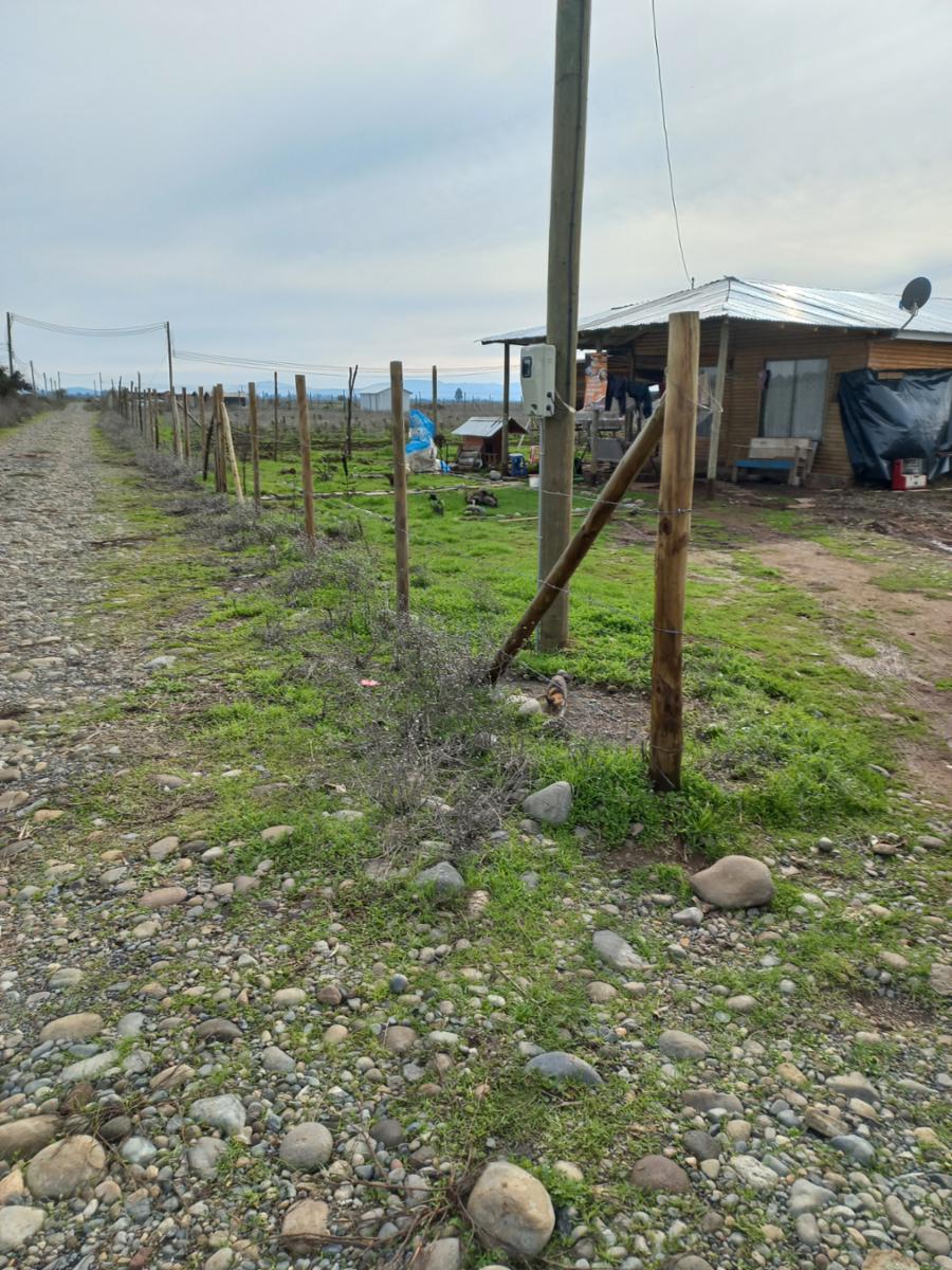 Parcela 5.000mts2 con casa 54mts2 de madera instalada sobre radier