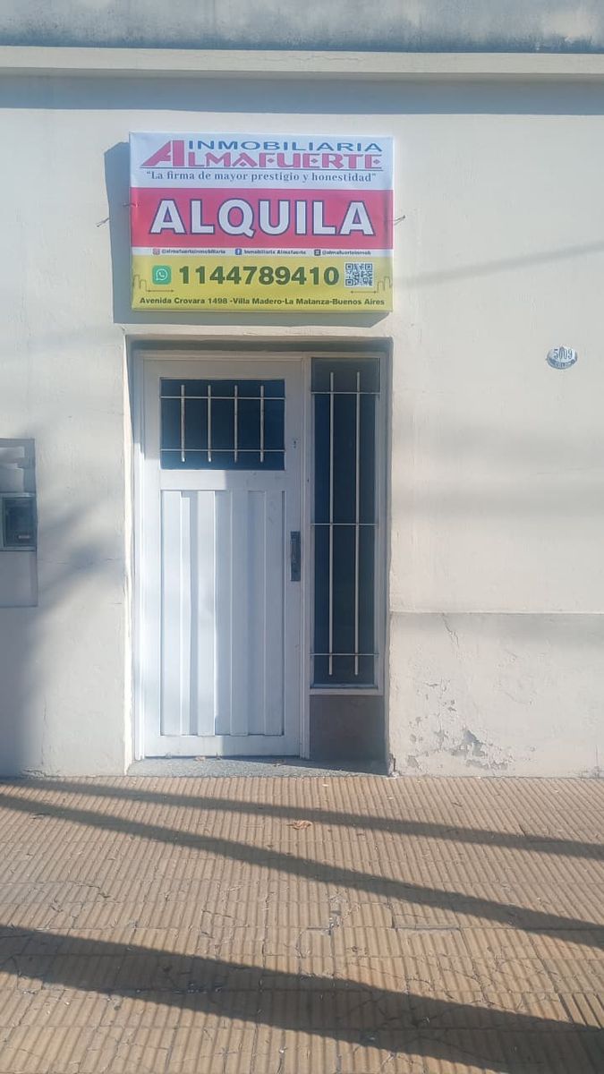 ALQUILER MONOAMBIENTE AL FRENTE