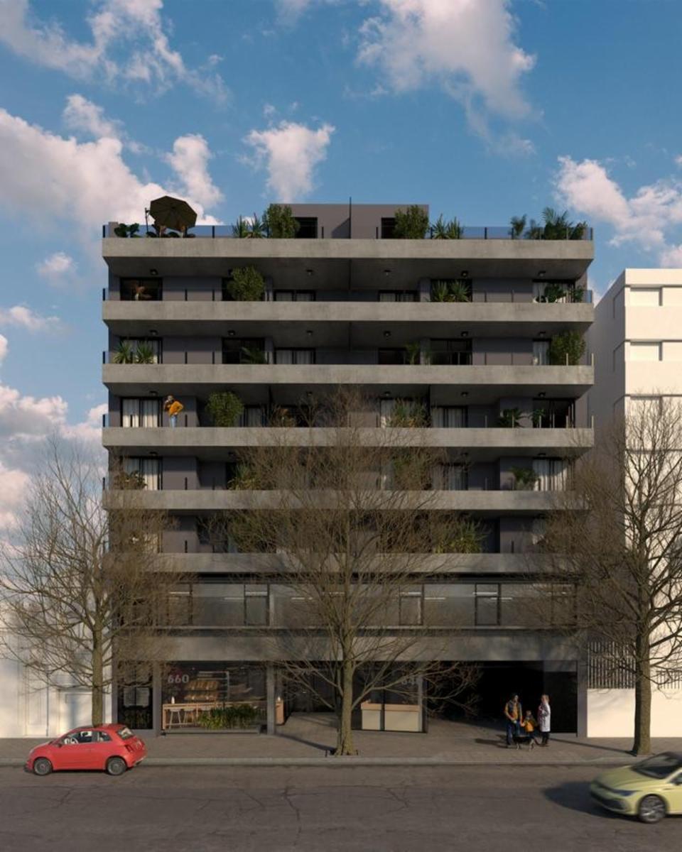 Rosario Ituzaingo 650 Piso 3 al 6 al frente Departamento 1 dormitorio 50 m2