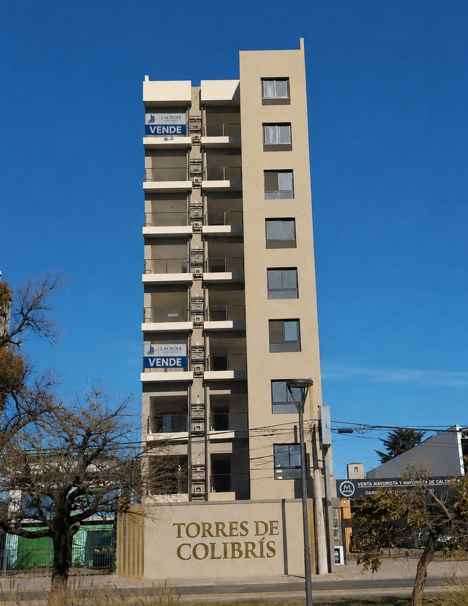 PRE-VENTA #TORRES COLIBRIES#. INMEJORABLE UBICACION. DOS AMBIENTES CONTRAFRENTE