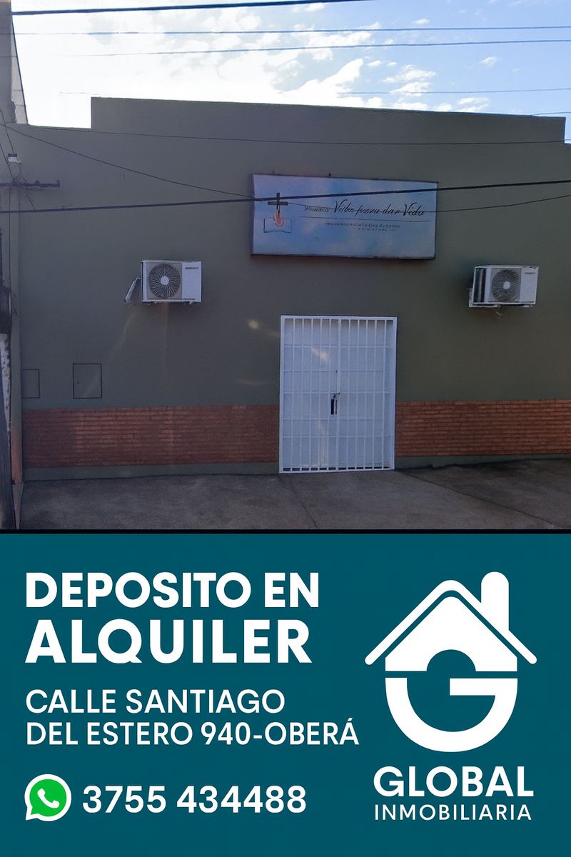 ALQUILER DEPOSITO-LOCAL-OBERA