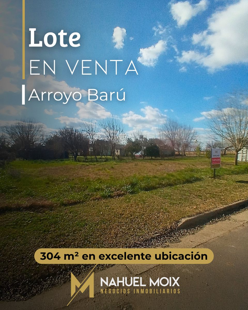 Amplio lote en Arroyo Barú