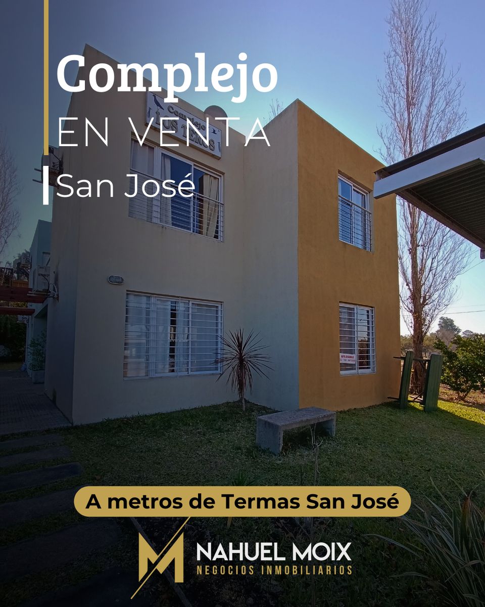 Complejo a metros de Termas y Balneario San José