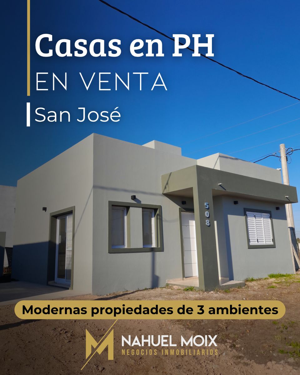Modernas casas en PH a estrenar en San José
