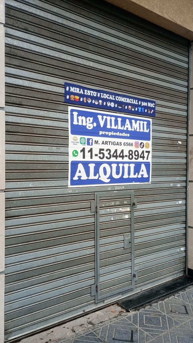 #MIRA ESTO # LOCAL # ESTRENAR # 300 M2C # COMPLETO